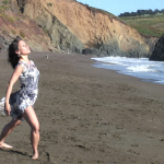 Carla on Rodeo Beach June 2011
