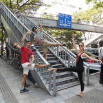 Dancing on Omotesando