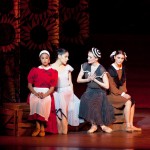 Misty Copeland, Paloma Herrera, Gillian Murphy & Sarah Lane in Alexei Ratmansky's 'The Bright Stream'. Photo: Rosalie O'Connor, courtesy of American Ballet Theatre.