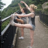 Jambe à la barre in Hong Kong