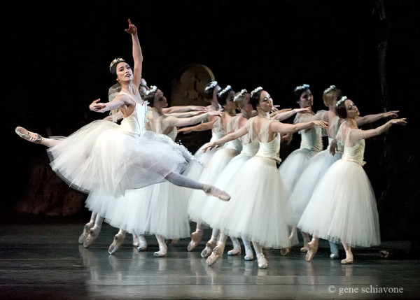 Stella Abrera as Myrtha in GISELLE with American Ballet Theatre (Photo: Gene Schiavone)