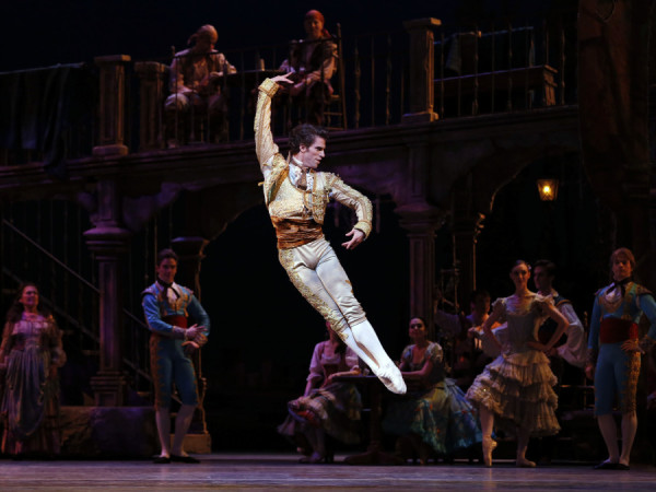 James Whiteside as Espada in DON QUIXOTE with American Ballet Theatre (Photo: Marty Sohl)