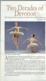 Two much-loved ballerinas mark a milestone at ABT